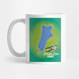 Esrum Lake Denmark travel map Mug